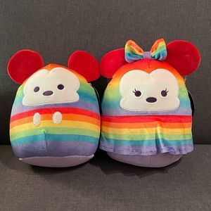 Disney Pride Squishmallow Collection Mickey & Minnie Mouse
